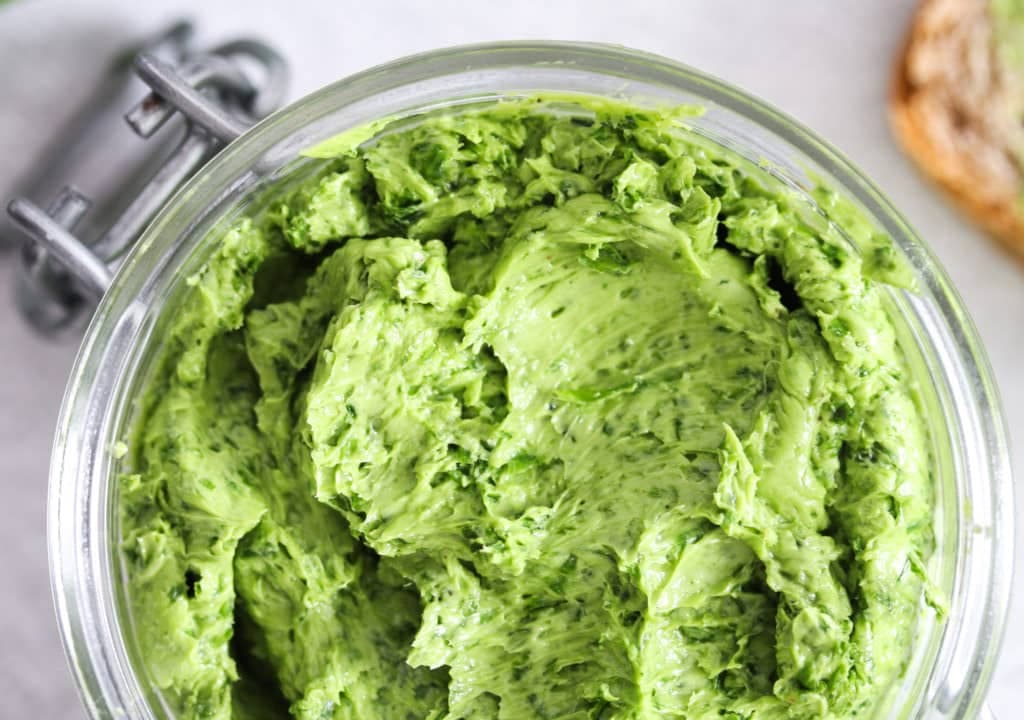 Green Garlic Butter