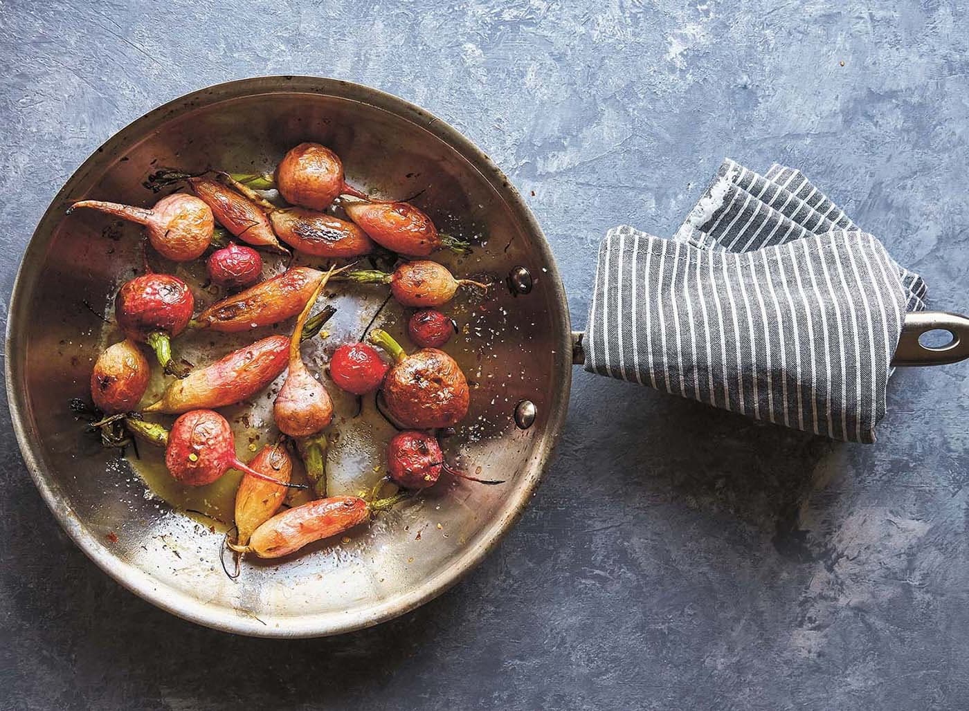 Roasted Radishes w/ Brown Butter, Chile, & Honey